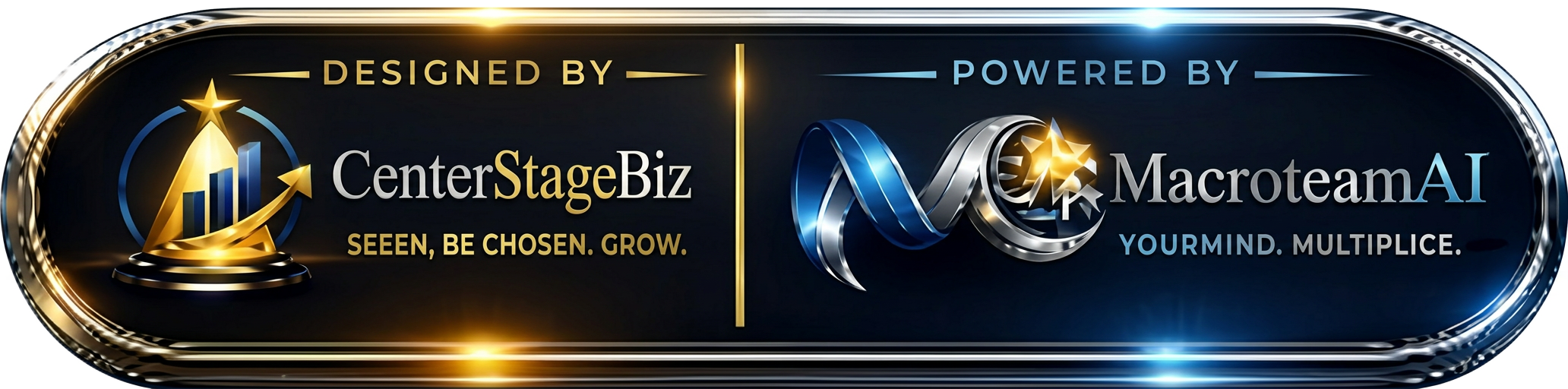 Designed by CenterStageBiz — Powered by MacroteamAI